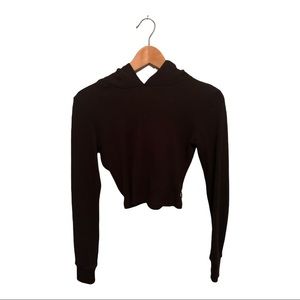 TNA hooded shirt from Aritzia